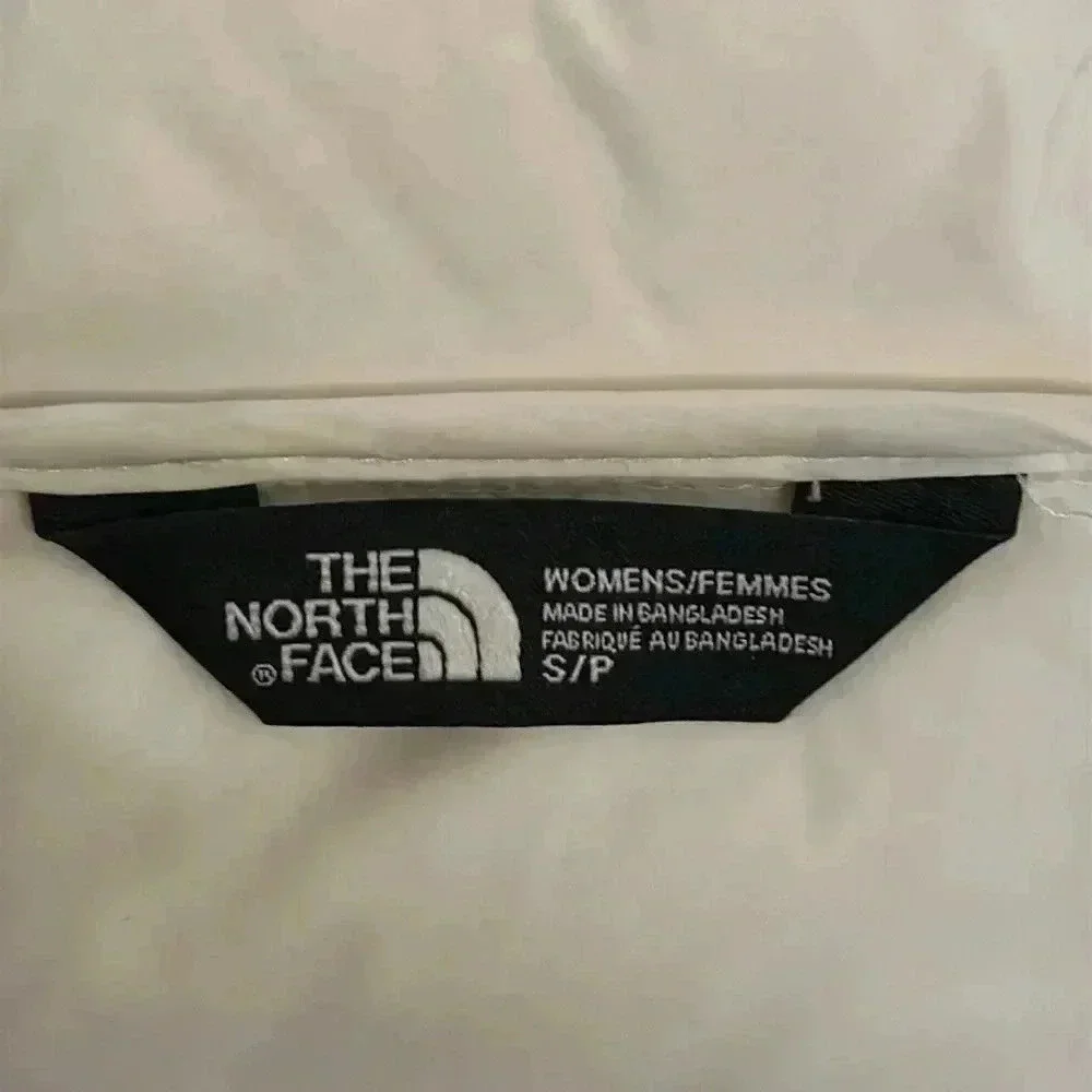 THE NORTH FACE Women's Stretch Down Hoodie Jacket White Hooded Women's Size S - Picture 6 of 16